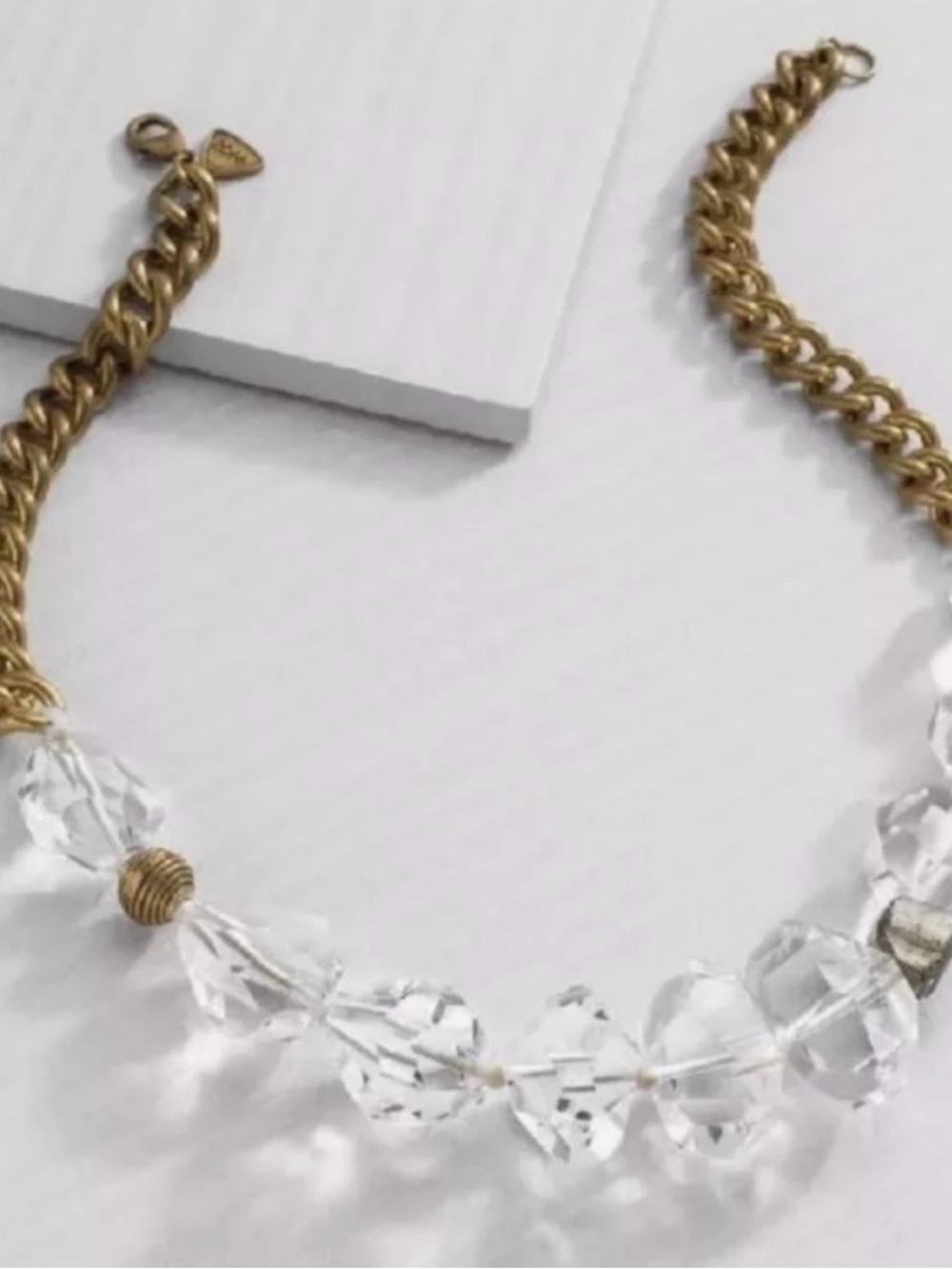 Silpada Crystal Rocks Necklace.  New, used for display only.